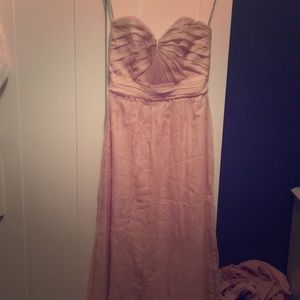 Amsale bridesmaid gown size 4 strapless G969C